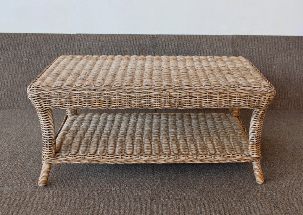 OUTDOOR PVC COFFEE TABLE  46X103X62CM